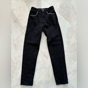 Vintage Black Rhinestone Guess Jeans Size 29